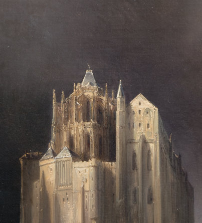 Théodore Gudin, Le Mont-Saint-Michel sous l’orage