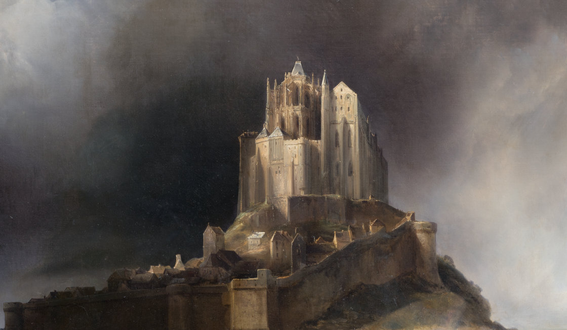 Théodore Gudin, Le Mont-Saint-Michel sous l’orage
