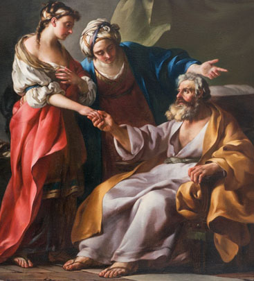 Joseph-Marie Vien, Sarah présentant Agar à Abraham