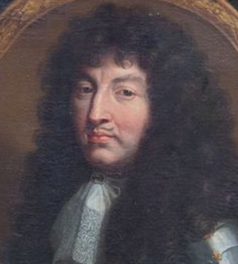 Pierre Mosnier - Louis XIV admiré