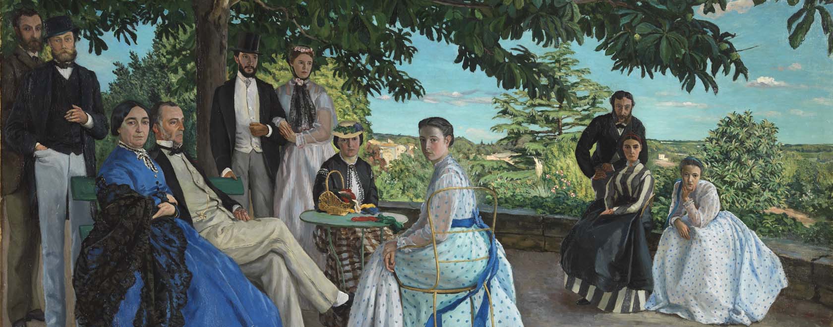 La réunion de famille - Frédéric Bazille - Paris, musée d'Orsay