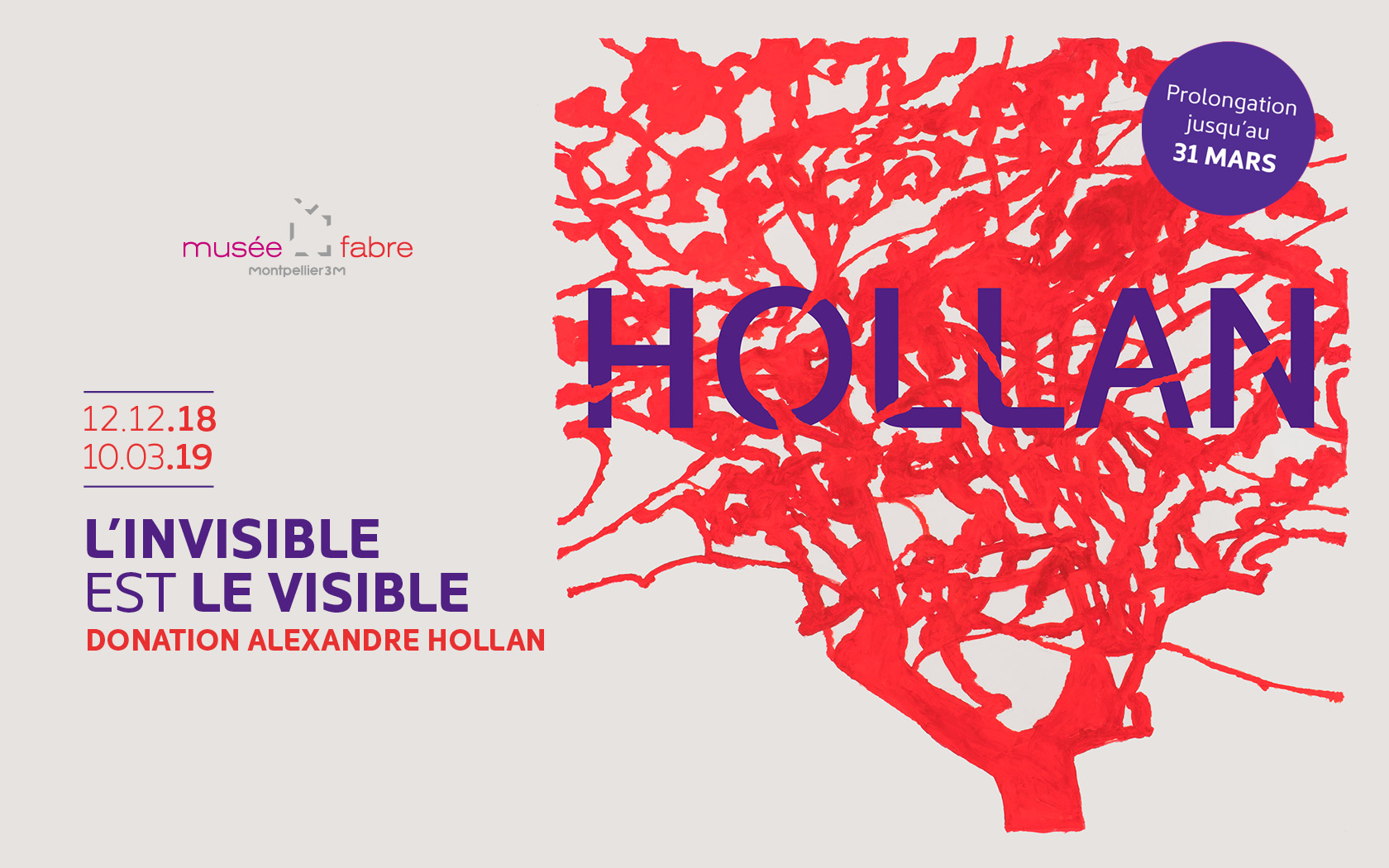 HOLLAN - l'invisible est le visible prolongation