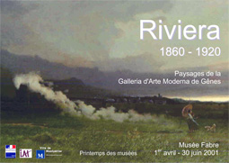 Riviera 1860-1920, paysages de la Galleria d'Arte Moderna de Gênes